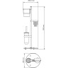 Стойка WASSERKRAFT K-1236